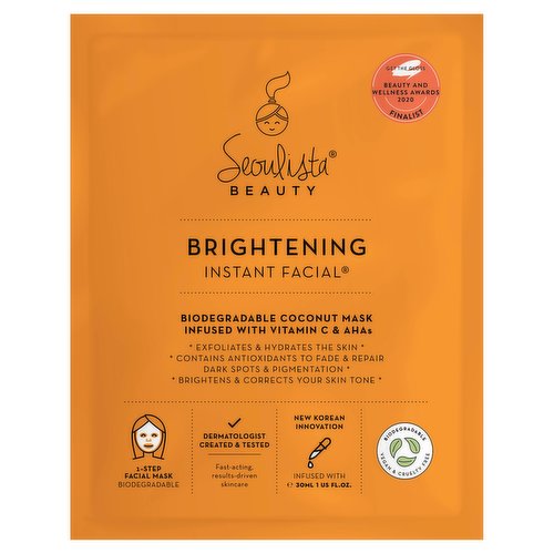 Seoulista Beauty Brightening Instant Facial