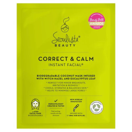 Seoulista Beauty Correct & Calm Instant Facial