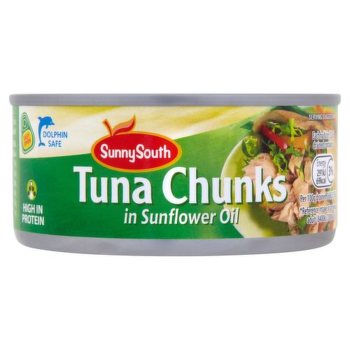 Sunny South Tuna Chunks in Sunflower Oil 160g