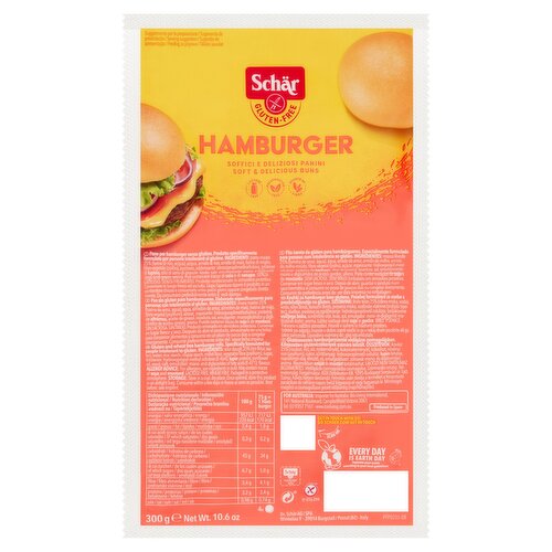 Schär Gluten Free Hamburger 300g