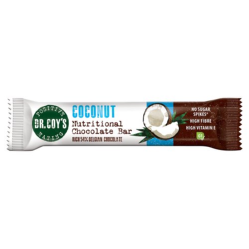 Dr. Coy's Coconut Nutritional Chocolate Bar 35g