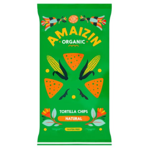 Amaizin Organic Natural Tortilla Chips 250g