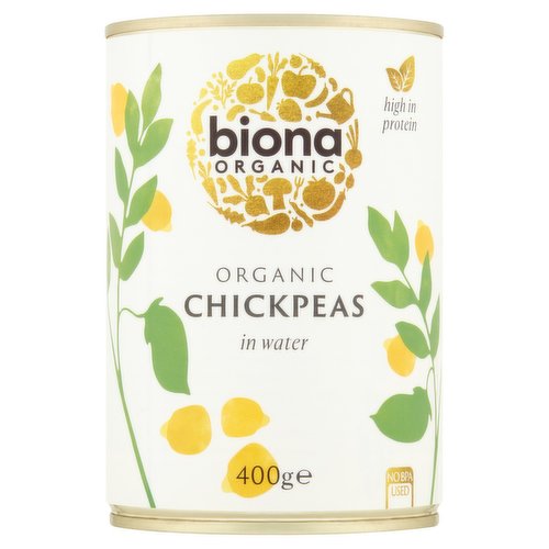 Biona Organic Chickpeas in Water 400g