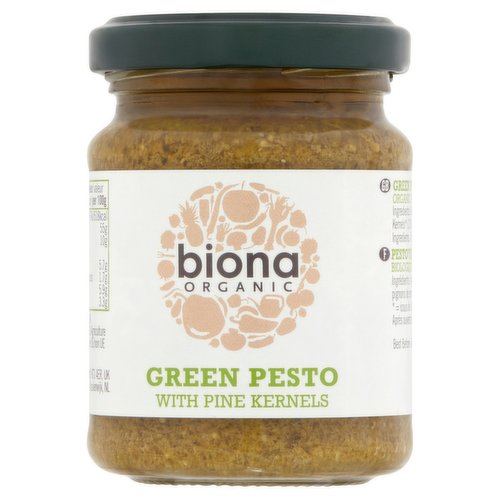 Biona Organic Green Pesto with Pine Kernels 120g