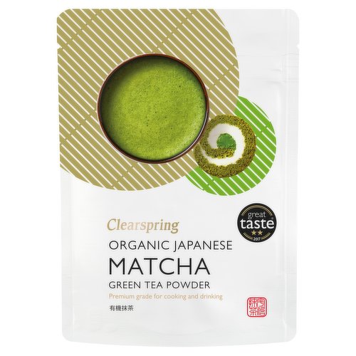 Clearspring Japanese Organic Matcha Green Tea Powder 40g