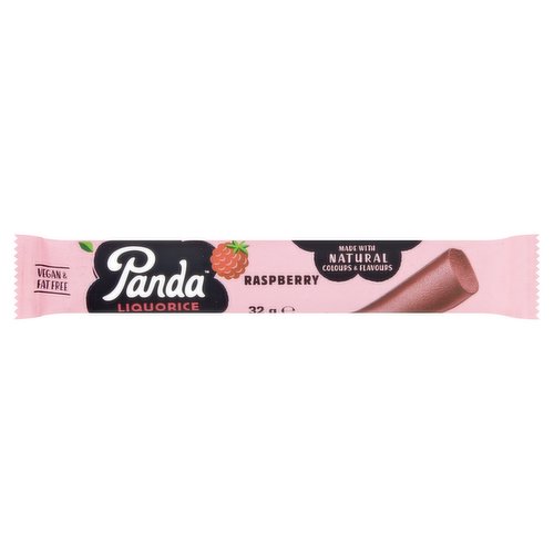 Panda Liquorice Raspberry 32g