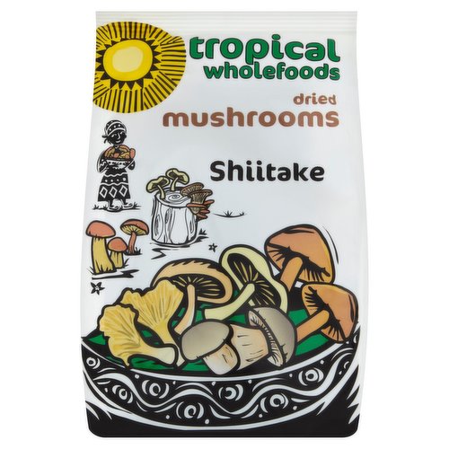 Tropical Wholefoods Dried Mushrooms Shiitake 50g