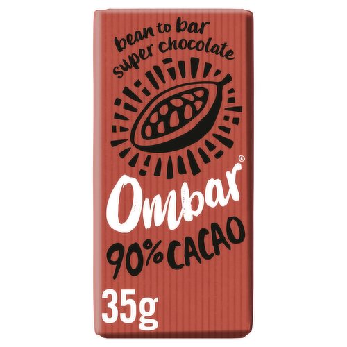 Ombar 90% Cacao Chocolate Bar 35g