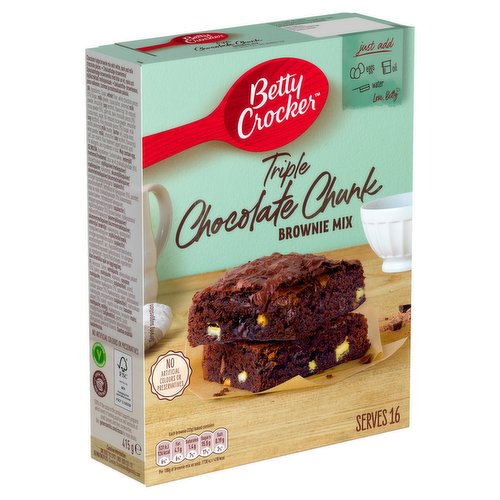 Betty Triple Chocolate Chunk Brownie Mix