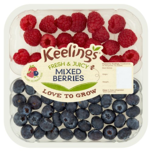 Keelings Mixed Berries Twin Pack