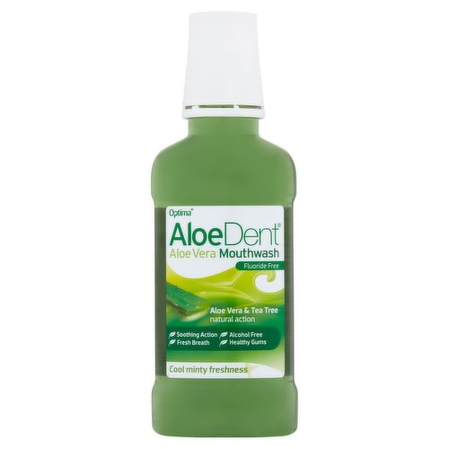 AloeDent Aloe Vera & Tea Tree Mouthwash 250ml