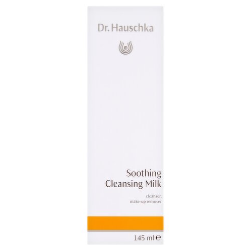 <b>Features</b><br/>Cleanser, make-up remover<br/>100% certified natural cosmetics - free from synthetic: fragrances, dyes and preservatives<br/><br/><b>Pack Size</b><br/>145ml ℮<br/><br/><br/><b>Ingredients</b><br/>Aqua<br/>Alcohol<br/>Anthyllis Vulneraria Extract<br/>Simmondsia Chinensis Seed Oil<br/>Prunus Amygdalus Dulcis Oil<br/>Prunus Armeniaca Kernel Oil<br/>Glycerin<br/>Lactobacillus/Oat/Rye/Wheat Seed Extract Ferment<br/>Cetearyl Alcohol<br/>Bentonite<br/>Lecithin<br/>Xanthan Gum<br/>Hydrolyzed Wheat Gluten<br/>Parfum*<br/>Limonene*<br/>Linalool*<br/>Geraniol*<br/>Citronellol*<br/>*From Natural Essential Oils<br/><br/><b>Storage Type</b><br/>Ambient<br/><br/>Country of Origin - Germany<br/><br/><b>Origin</b><br/>Made in Germany<br/><br/><b>Company Name</b><br/>Dr. Hauschka Kosmetik<br/><br/><b>Company Address</b><br/>WALA Heilmittel GmbH,<br/>
D-73085 Bad Boll/Eckwälden.<br/><br/><b>Web Address</b><br/>www.dr.hauschka.com<br/><br/><b>Return To</b><br/>Dr. Hauschka Kosmetik,<br/>
WALA Heilmittel GmbH,<br/>
D-73085 Bad Boll/Eckwälden.<br/>
www.dr.hauschka.com<br/><br/>