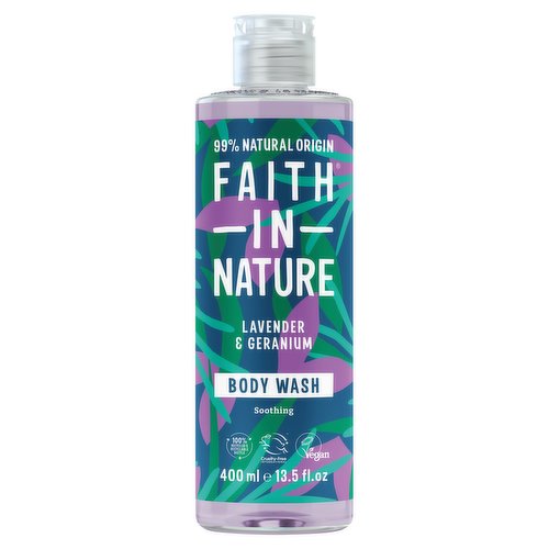 Faith in Nature Lavender & Geranium Body Wash 400ml