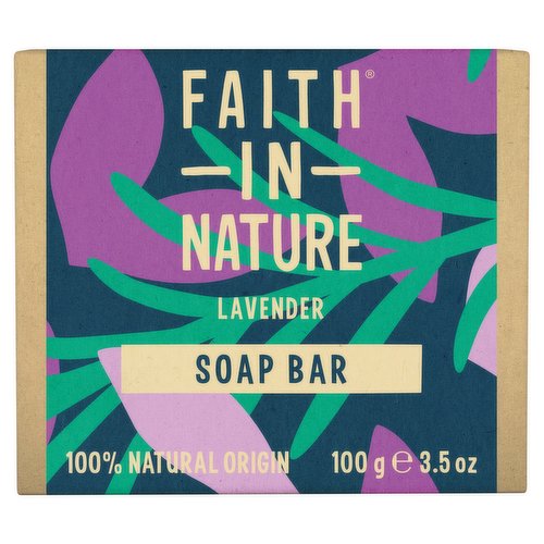 Faith in Nature Lavender Hand Made Soap 100g