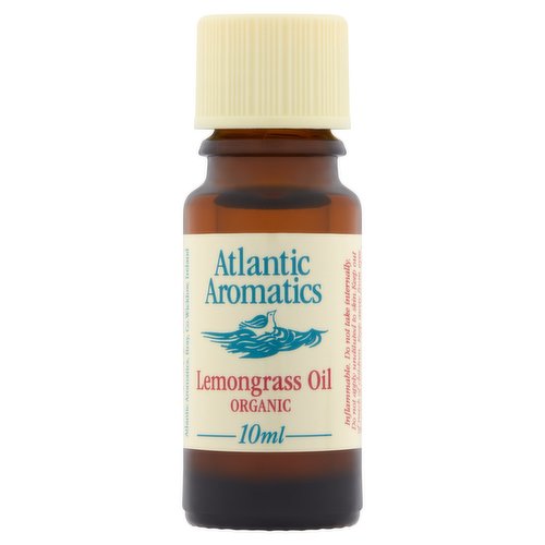 Atlantic Aromatics Organic Lemongrass Oil 10ml