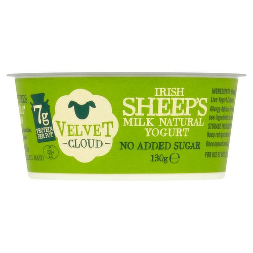 Velvet Cloud Irish Sheep's Milk Natural Yogurt 130g