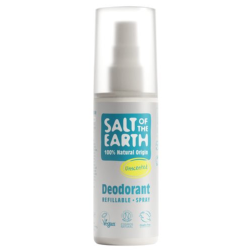 Salt of the Earth Unscented Effective Natural Deodorant 100ml - Dunnes ...