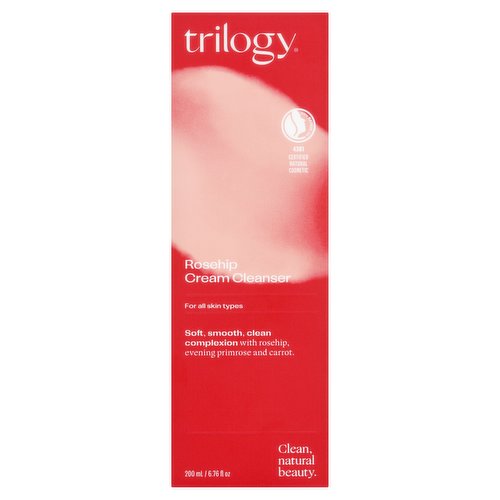 Trilogy Rosehip Cream Cleanser 200ml