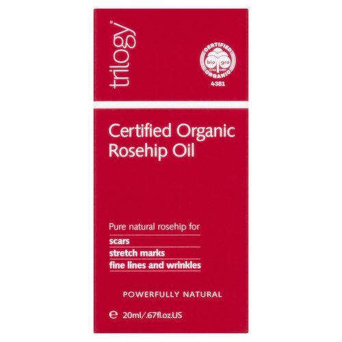 Trilogy Certified Organic Rosehip Oil 20ml