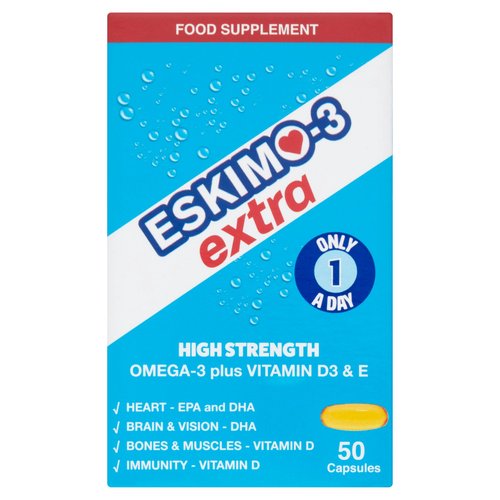 Eskimo-3 Extra High Strength 50 Capsules