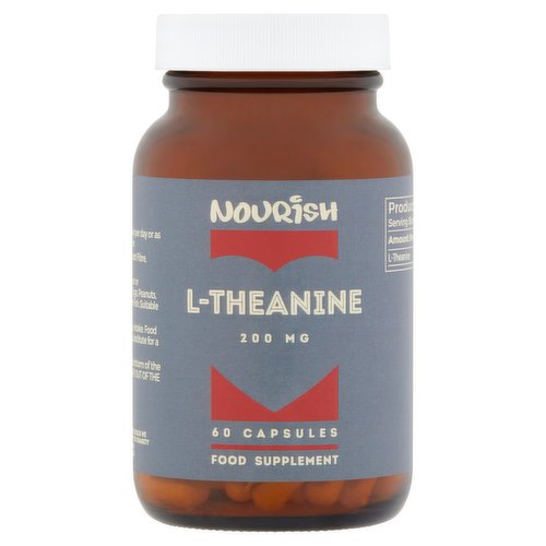 Nourish L-Theanine 200 mg 60 Capsules