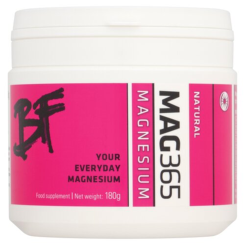 Mag365 Natural Magnesium BF Food Supplement 180g