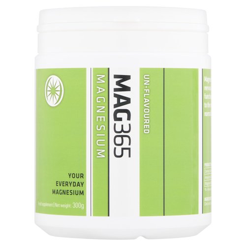 Mag365 Un-flavoured Magnesium Food Supplement 300g