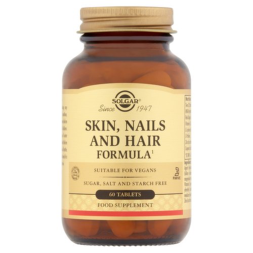 Solgar Skin, Nails and Hair Formula 60 Tablets