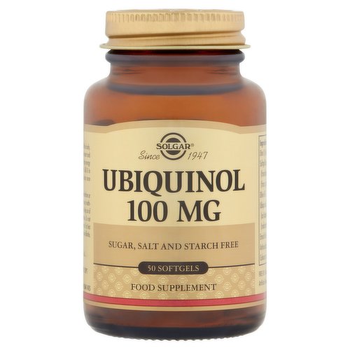 Solgar Ubiquinol 100 mg 50 Softgels