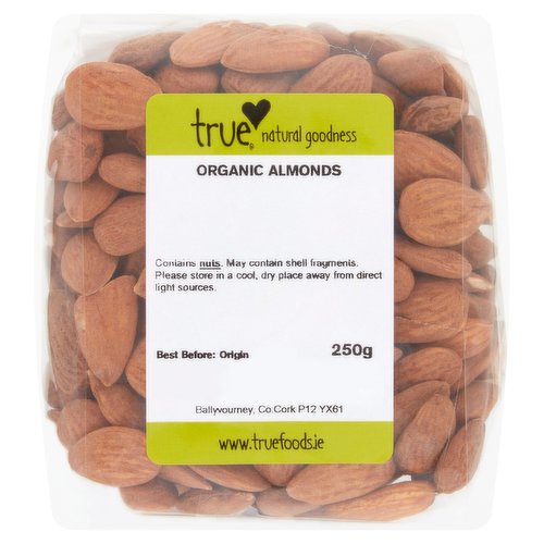 True Natural Goodness Organic Almonds 250g