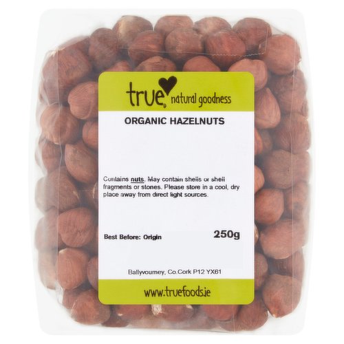 True Natural Goodness Organic Hazelnuts 250g