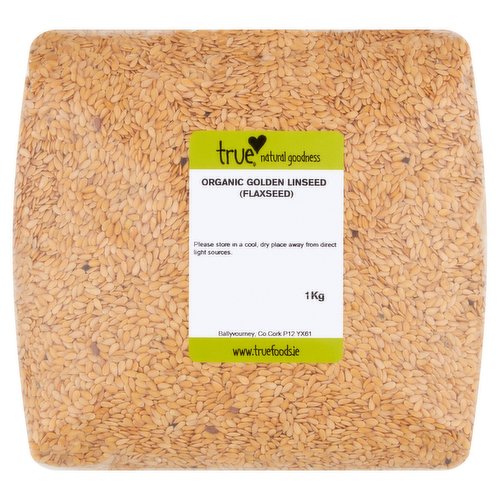 True Natural Goodness Organic Golden Linseed Flaxseed 1kg