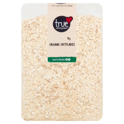 True Natural Goodness Organic Oatflakes 1kg