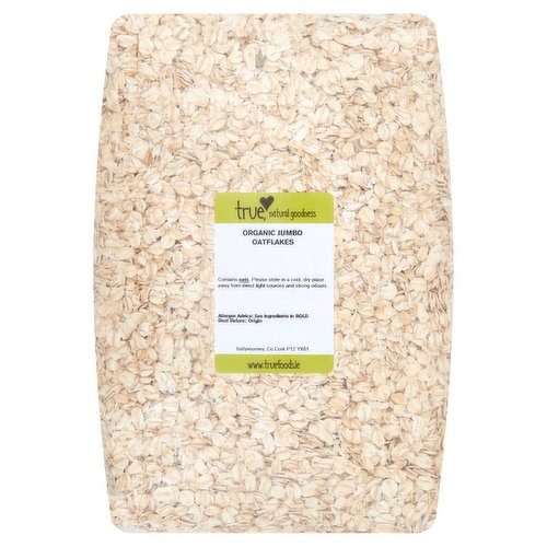 True Natural Goodness Organic Jumbo Oatflakes 1kg