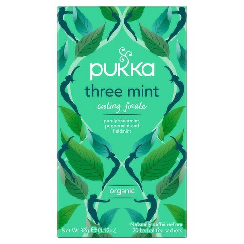 Pukka - Three Ginger Organic Herbal Tea, 1.27oz – Vegan Essentials Online  Store