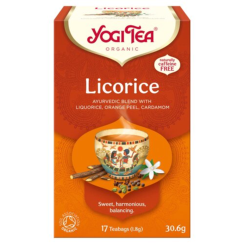 Yogi Tea Organic Licorice 17 Teabags 30.6g