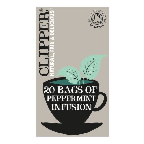 Clipper Organic Peppermint 20 Unbleached Bags 30g