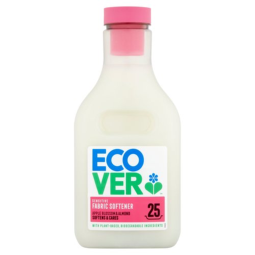 Ecover Sensitive Fabric Softener Apple Blossom & Almond 750ml