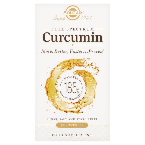 Solgar Full Spectrum Curcumin 90 Softgels