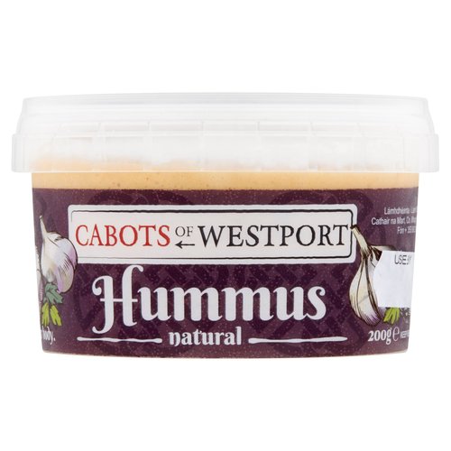 Cabots of Westport Hummus Natural 200g