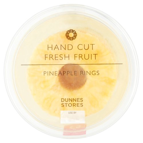 Dunnes Stores Hand Cut Fresh Fruit Pineapple Rings 400g