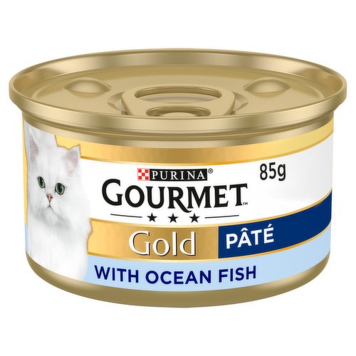 Gourmet Gold Pâté with Ocean Fish 85g