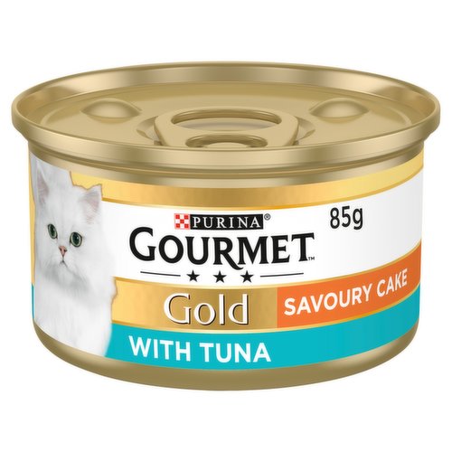 GOURMET Gold Savoury Cake Tuna Wet Cat Food 85g