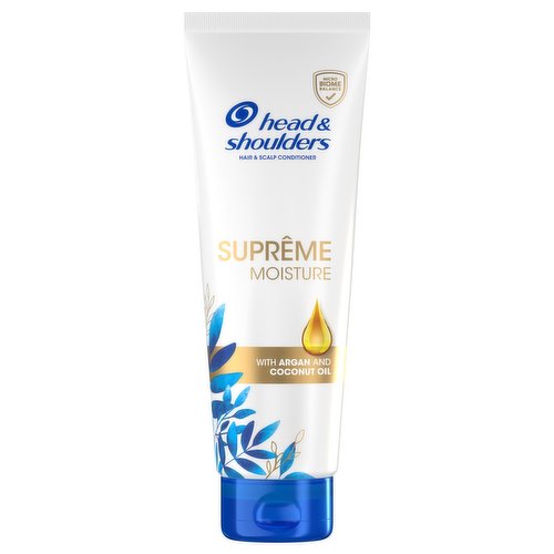 Head & Shoulders Supreme Moisture Anti Dandruff Conditioner with Argan & Coconut Oil 275ml