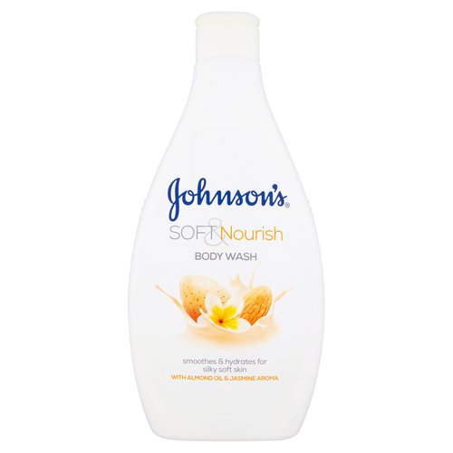 JOHNSON'S® Soft & Nourish Body Wash with Almond Oil & Jasmine Aroma 400ml