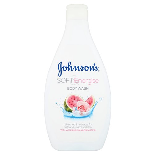 JOHNSON'S® Soft & Energise Body Wash with Watermelon & Rose Aroma 400ml