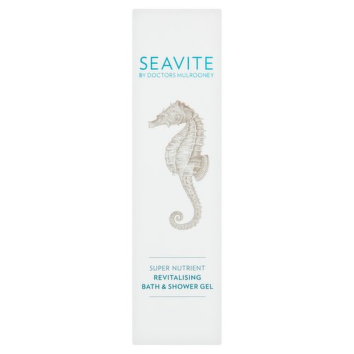 <b>Further Description</b><br/>For more skin advice from the Mulrooney Doctors, visit www.seavite.ie<br/><br/><b>Pack Size</b><br/>250ml ℮<br/><br/><br/><b>Ingredients</b><br/>Aqua<br/>PEG-29 Castor Oil<br/>Sodium Myreth Sulphate<br/>Cocamide DEA<br/>Cocamidopropyl Betaine<br/>PPG-15 Stearyl Ether<br/>Parfum<br/>Fucus Vesiculosus Extract<br/>Pelvetia Canaliculata Extract<br/>Ascophyllum Nodosum Extract<br/>Alginic Acid<br/>Hydrolysed Wheat Protein<br/>Aesculus Hippocastanum Seed Extract<br/>Yucca Schidigera Stem Extract<br/>Prunus Armeniaca (Apricot) Kernel Oil<br/>Polyquaternium-10<br/>Panthenol<br/>Tocopherol<br/>Potassium Sorbate<br/>Sodium Benzoate<br/>Disodium EDTA<br/>Phenoxyethanol<br/>Dehydroacetic Acid<br/>Citric Acid<br/>Glycerin<br/>Benzyl Alcohol<br/>Dehydroacetic Acid<br/>Benzyl Salicylate<br/>Coumarin<br/>Limonene<br/><br/><b>Storage Type</b><br/>Ambient<br/><br/><b>Company Name</b><br/>Seavite Bodycare Ltd.<br/><br/><b>Company Address</b><br/>Galway,<br/>
Ireland.<br/><br/><b>Durability after Opening</b><br/>Months - 12<br/><br/><b>Web Address</b><br/>www.seavite.ie<br/><br/><b>Return To</b><br/>Seavite Bodycare Ltd.,<br/>
Galway,<br/>
Ireland.<br/>
E: contact@seavite.ie<br/>
W: www.seavite.ie<br/><br/>
