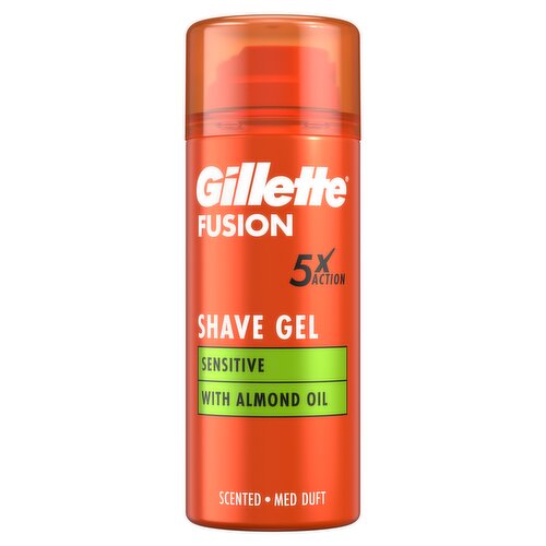 Gillette Fusion Shave Gel Sensitive, 75ml