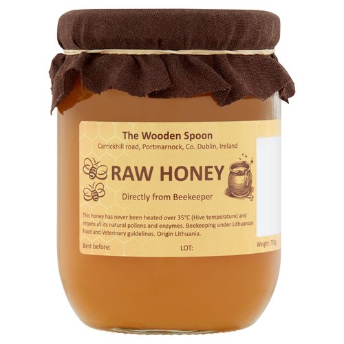 The Wooden Spoon Raw Honey 750g