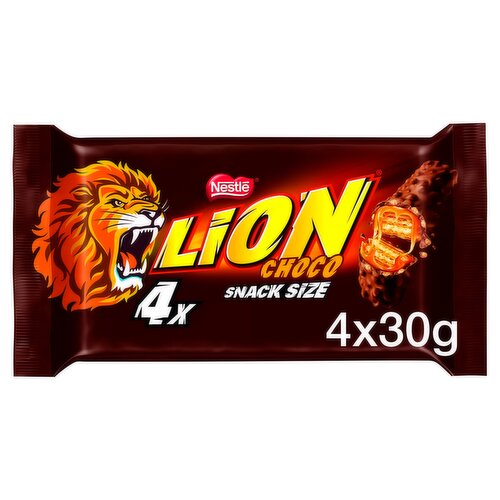 Lion Milk Chocolate Bar Multipack 30g 4 Pack